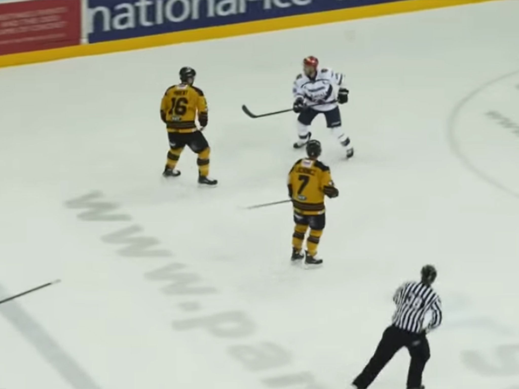 Ice hockey player banned for 18 games after spearing opponent with